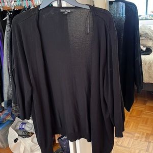 Black button up cardigan